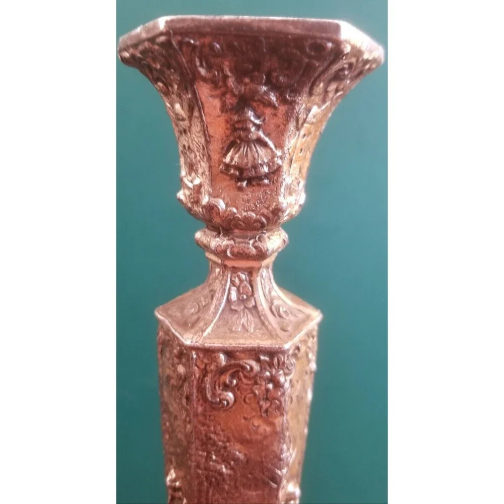 Vintage Weidlich Brothers Silverplate Dutch Windmills Candle Holder Candlestick